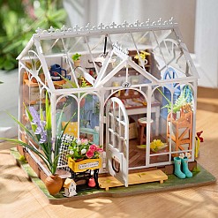 Modelo de auto-montagem de uma casa de jardim