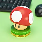 O candeeiro Super Mario em forma de cogumelo é o máximo