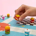 Um jogo de parcheesi muito original