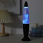 Candeeiro de lava com luz LED que muda de cor