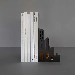 Suporte para livros original com luz City Lights