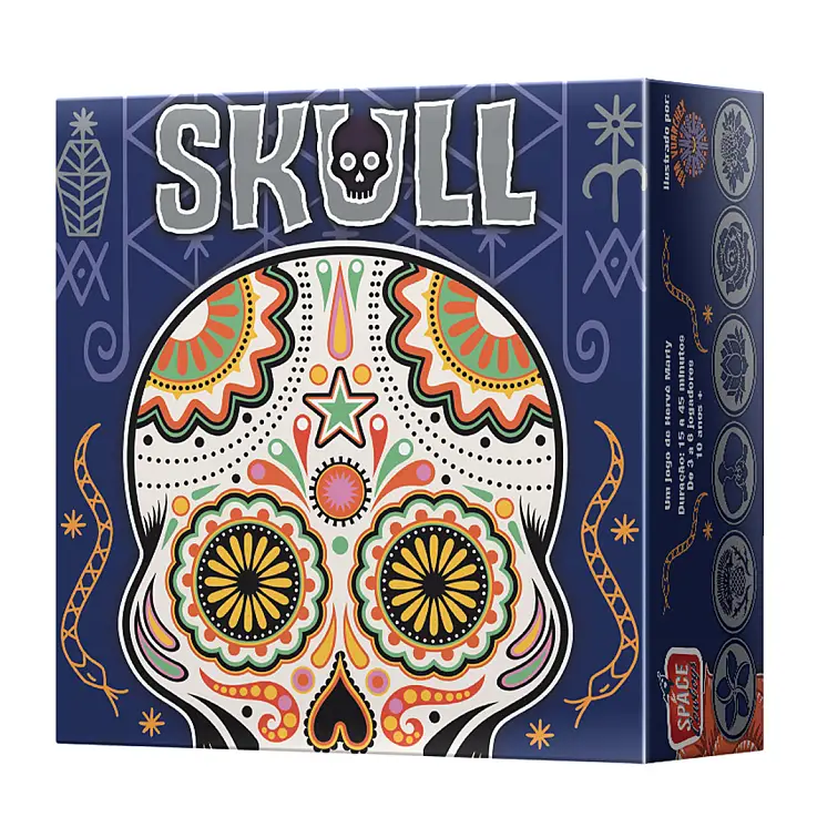 Skull, um dos melhores jogos de bluff