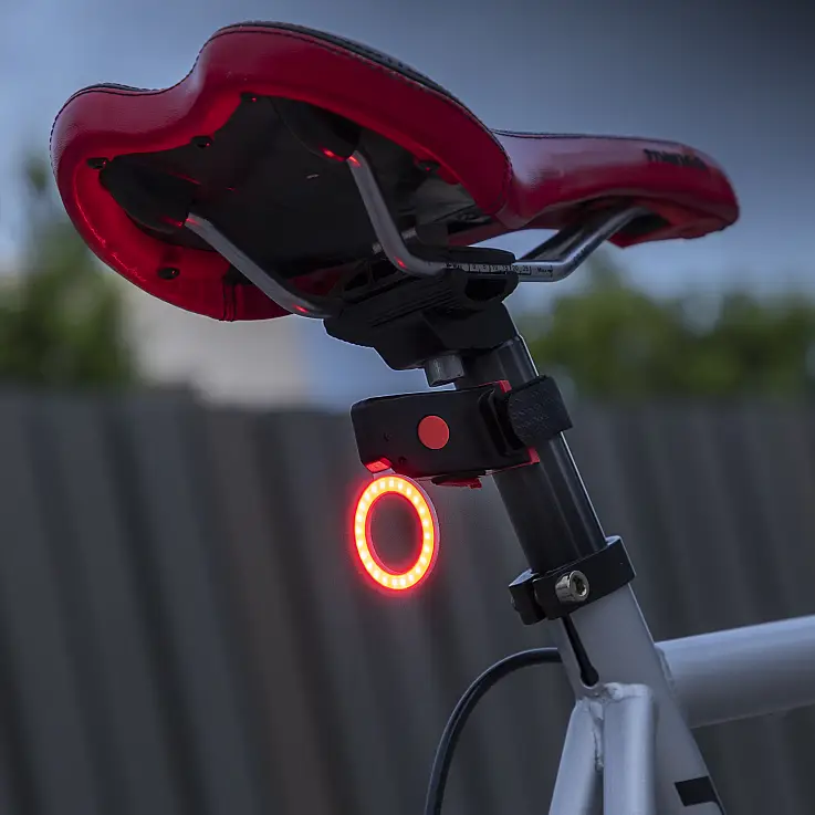 Luz traseira para bicicleta