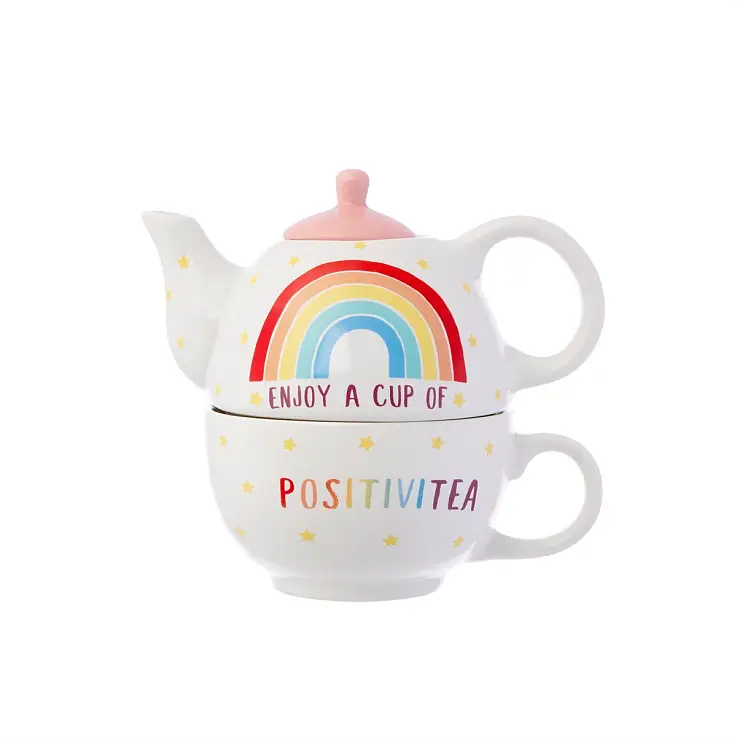 Desfrute de uma chávena de "positivitea".